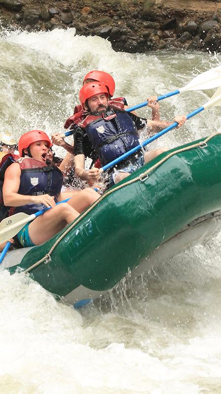 White water rafting